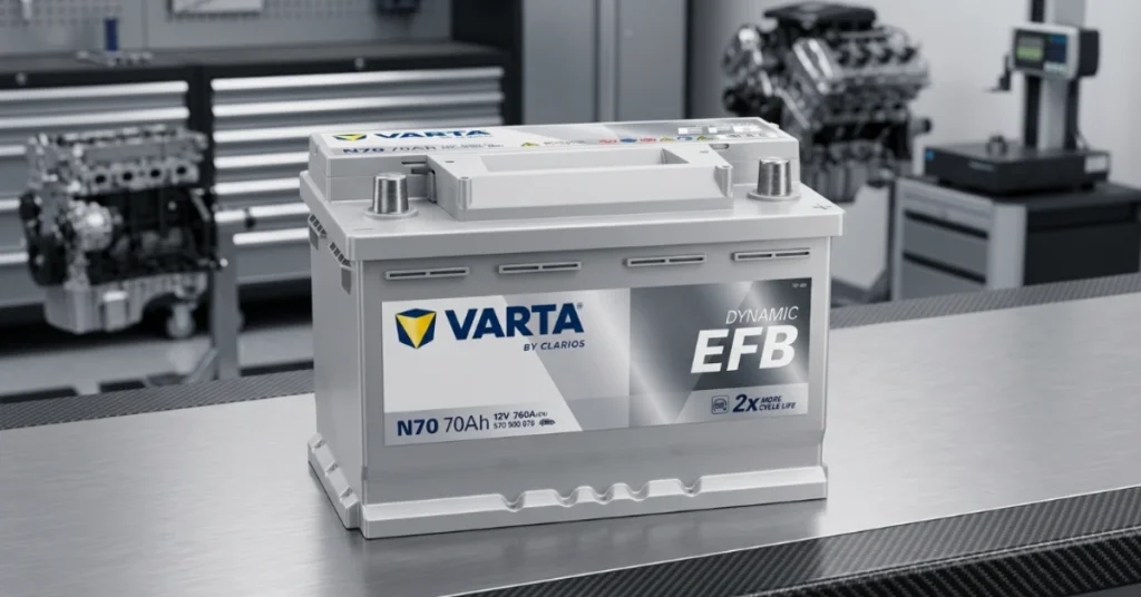 Varta 70Ah Battery UAE