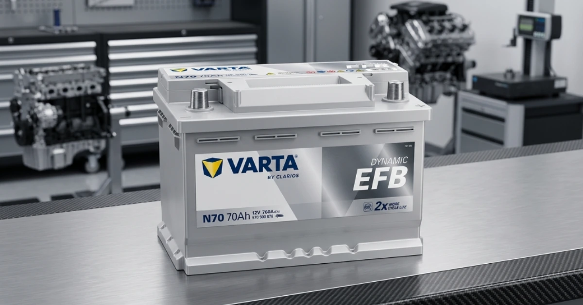 Varta 70Ah Battery UAE